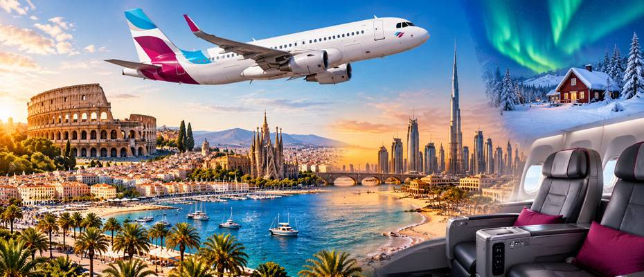 Eurowings baut Winterflugplan mit neuen Direktverbindungen aus - Lesen Sie die Nachrichten