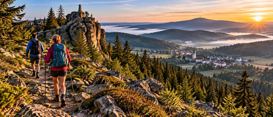 Neuer grenzüberschreitender Fernwanderweg erschließt das Erzgebirge - Lesen Sie die Nachrichten