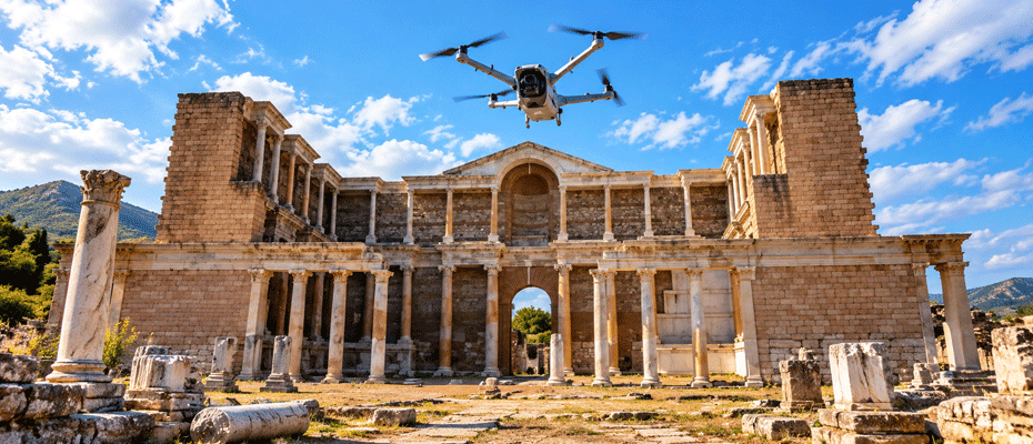 Türkei schützt UNESCO-Welterbe Sardes künftig mit Drohnen - Lesen Sie die Nachrichten