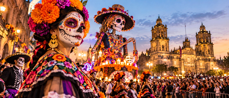 México: las llegadas internacionales por el Día de Muertos aumentan un 22 % - Lesen Sie die Nachrichten?>