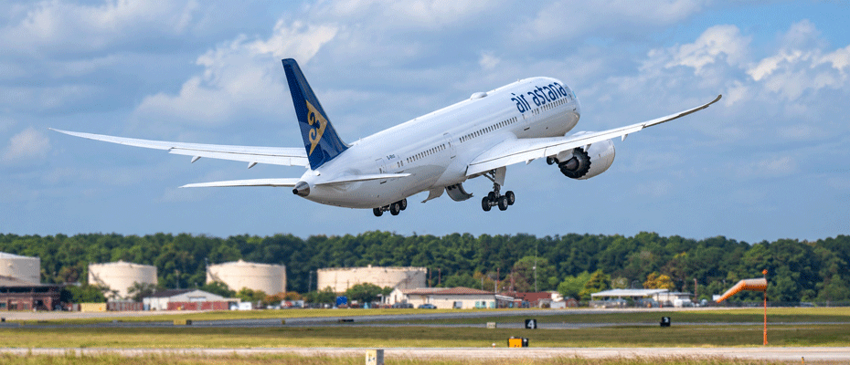 Air Astana: Erster Boeing 787-9 Dreamliner absolviert Testflug - Lesen Sie die Nachrichten