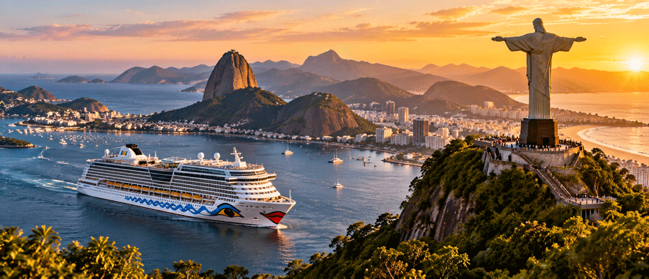 AIDA anuncia una nueva vuelta al mundo con escalas prolongadas en Brasil y Chile - Lesen Sie die Nachrichten?>