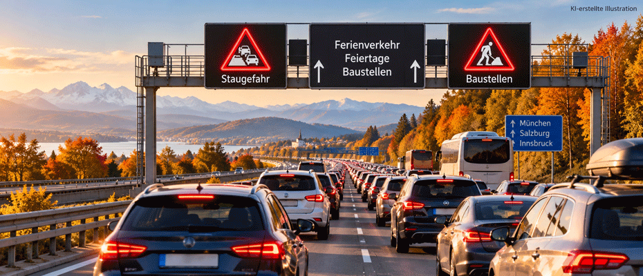 ADAC erwartet zum Ferienwechsel erhöhte Staugefahr auf Autobahnen - Lesen Sie die Nachrichten