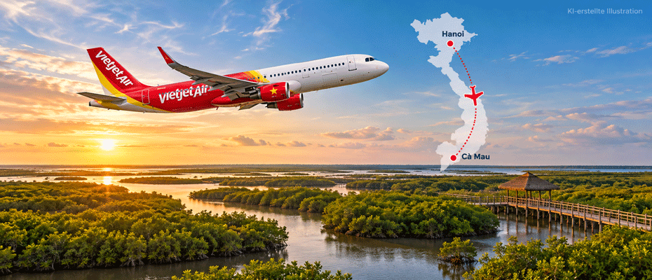 Vietnam plant Direktflüge von Hanoi in die Mangrovenregion Cà Mau - Lesen Sie die Nachrichten