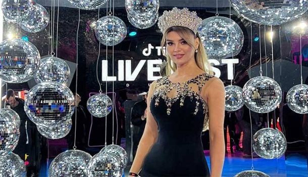 Miss Europe 2024 Elmas Yılmaz, Tiktok Live Fest´te Büyük İlgi Gördü