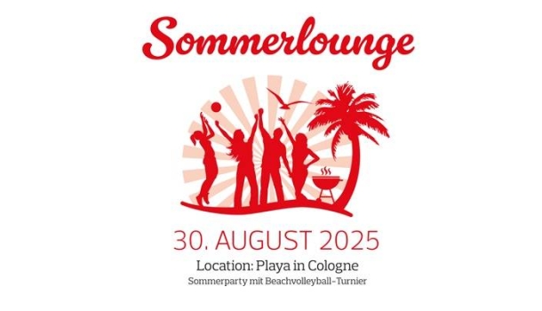 DTPS Sommerlounge 2025: Netzwerken mit Sommerfeeling an der Playa in Cologne