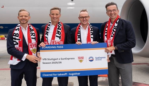 SunExpress ist neuer exklusiver Airline-Partner des VfB Stuttgart