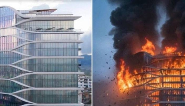 Nepal’de göstericiler ülkenin en lüks otelini ateşe verdi - Haberi Oku