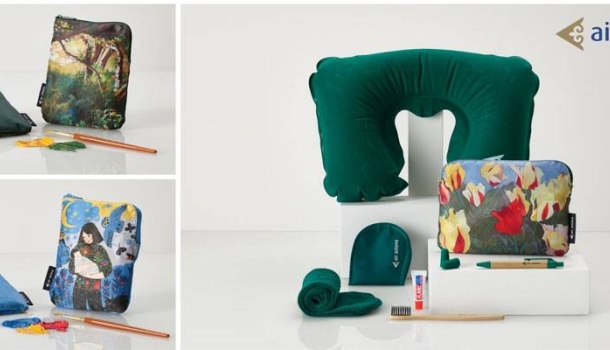 Kreatives aus Kasachstan: Neue Travel Kits in der Economy bei Air Astana haben Sammlerwert - Lesen Sie die Nachrichten