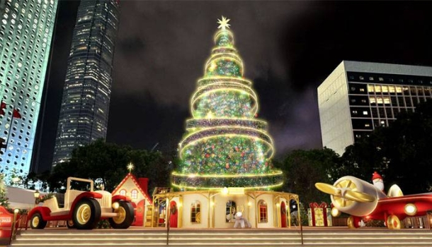 Licht, Klang und Magie – Hongkong verwandelt sich in ein Winterwunderland - Lesen Sie die Nachrichten