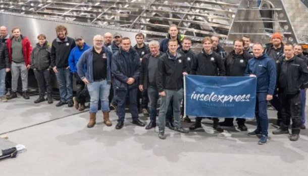 Kiellegung für Inselexpress 3 – Frisia setzt Ausbau der Schnellfähren fort - Lesen Sie die Nachrichten