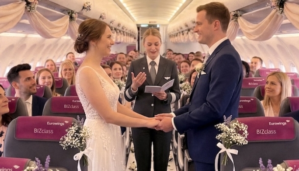 Eurowings ermöglicht Hochzeiten über den Wolken - Lesen Sie die Nachrichten