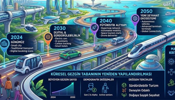 Küresel seyahat pazarı 2050’de 4,2 trilyon dolarlık büyümeye hazırlanıyor - Haberi Oku