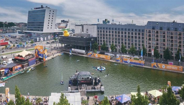 SunExpress Ocean Funpark bringt Wassersport und Action zur Kieler Woche