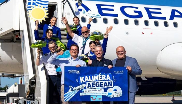 Aegean nimmt Flüge von Paderborn/Lippstadt nach Rhodos auf