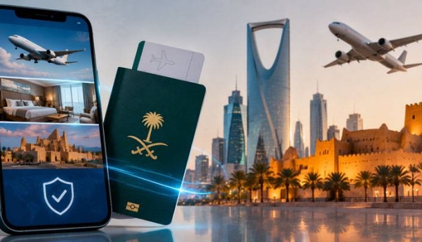 Suudi Arabistan seyahat rezervasyonu ile vize işlemlerini birleştiren ‘Package Visa’ sistemini başla