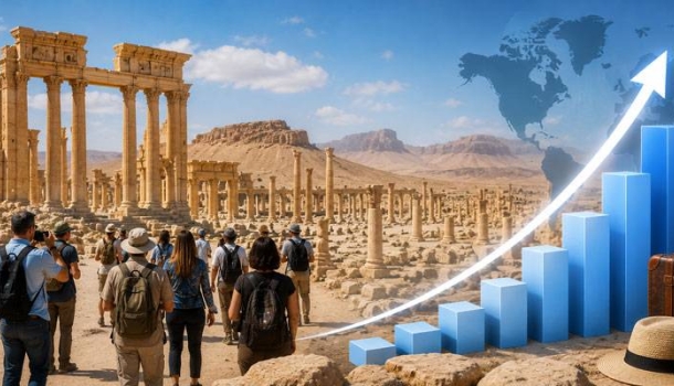 Suriye’ye gelen yabancı turist sayısı yüzde 111 arttı
