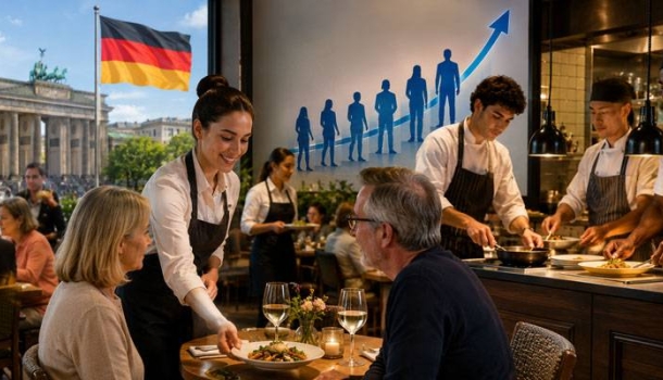 Almanya’da otel ve restoranları yabancı çalışanlar ayakta tutuyor