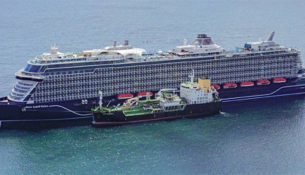 Mein Schiff InTUItion-Klasse fährt vollständig mit Bio-LNG