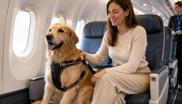 ITA Airways 30 kiloya kadar köpekleri kabine almaya başladı