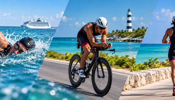 Cozumel reúne a atletas internacionales en el IRONMAN 70.3 - Leer las noticias