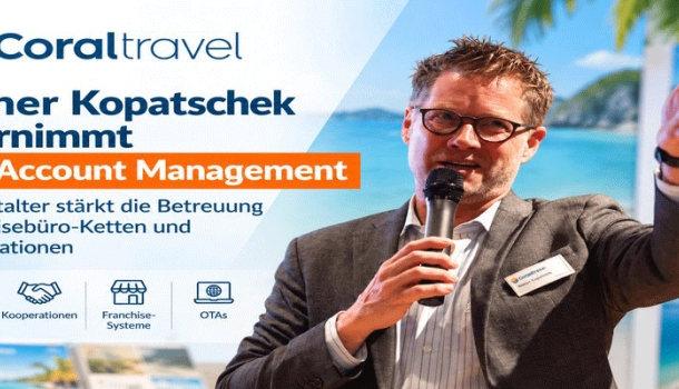 Coral Travel: Rainer Kopatschek übernimmt Key Account Management - Lesen Sie die Nachrichten