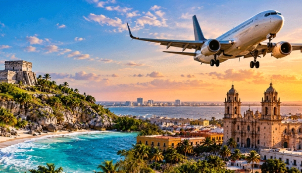 México lidera el mercado aéreo latinoamericano y refuerza su conectividad turística
