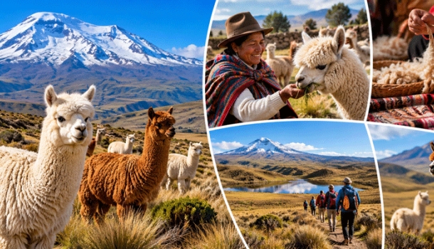 Ecuador entwickelt neue Alpakaroute am Vulkan Chimborazo - Lesen Sie die Nachrichten