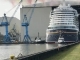 Disney Destiny hat erstmals Wasser unter dem Kiel