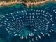 Satellitenbild zeigt dichten Yachtandrang vor Ibiza